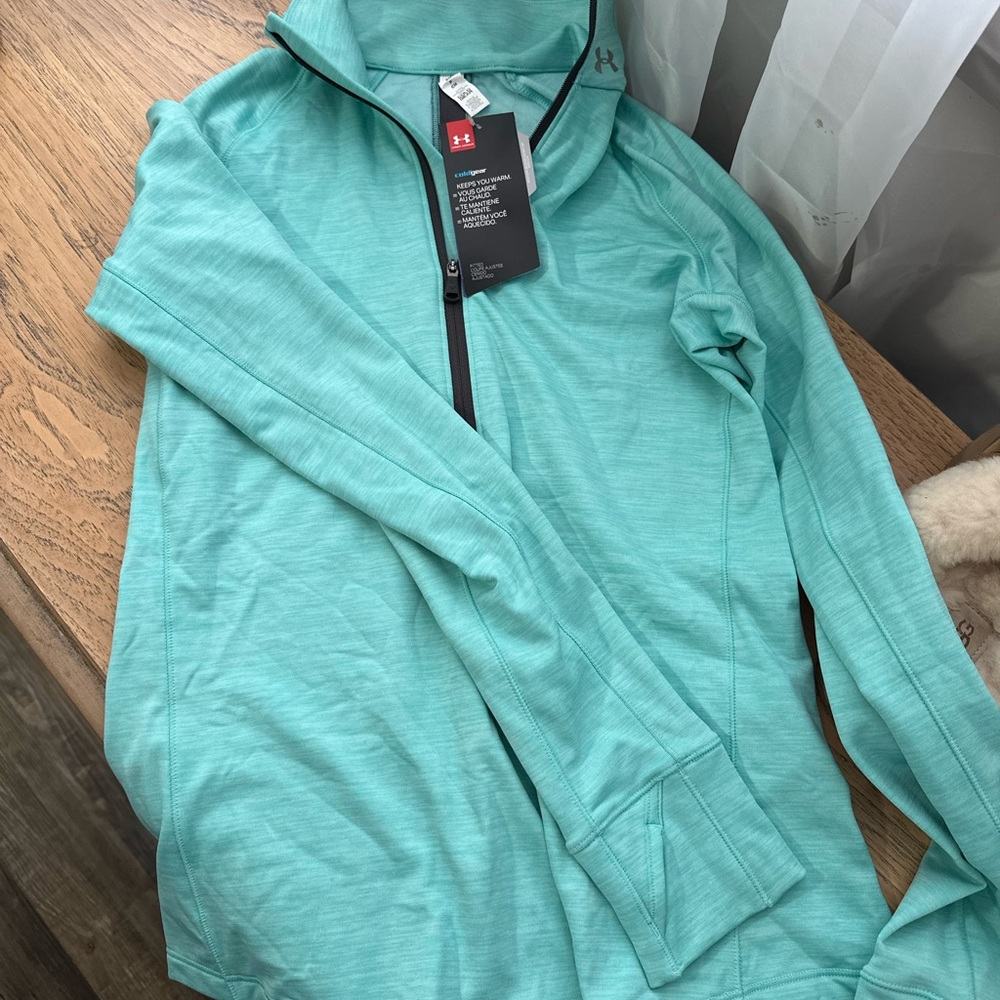 Under Armour Teal Zip-Up Jacket